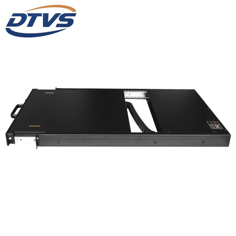 8-Port RJ45 Network Kvm Switch 19" 1u Rackmount Cat5 LCD Drawer