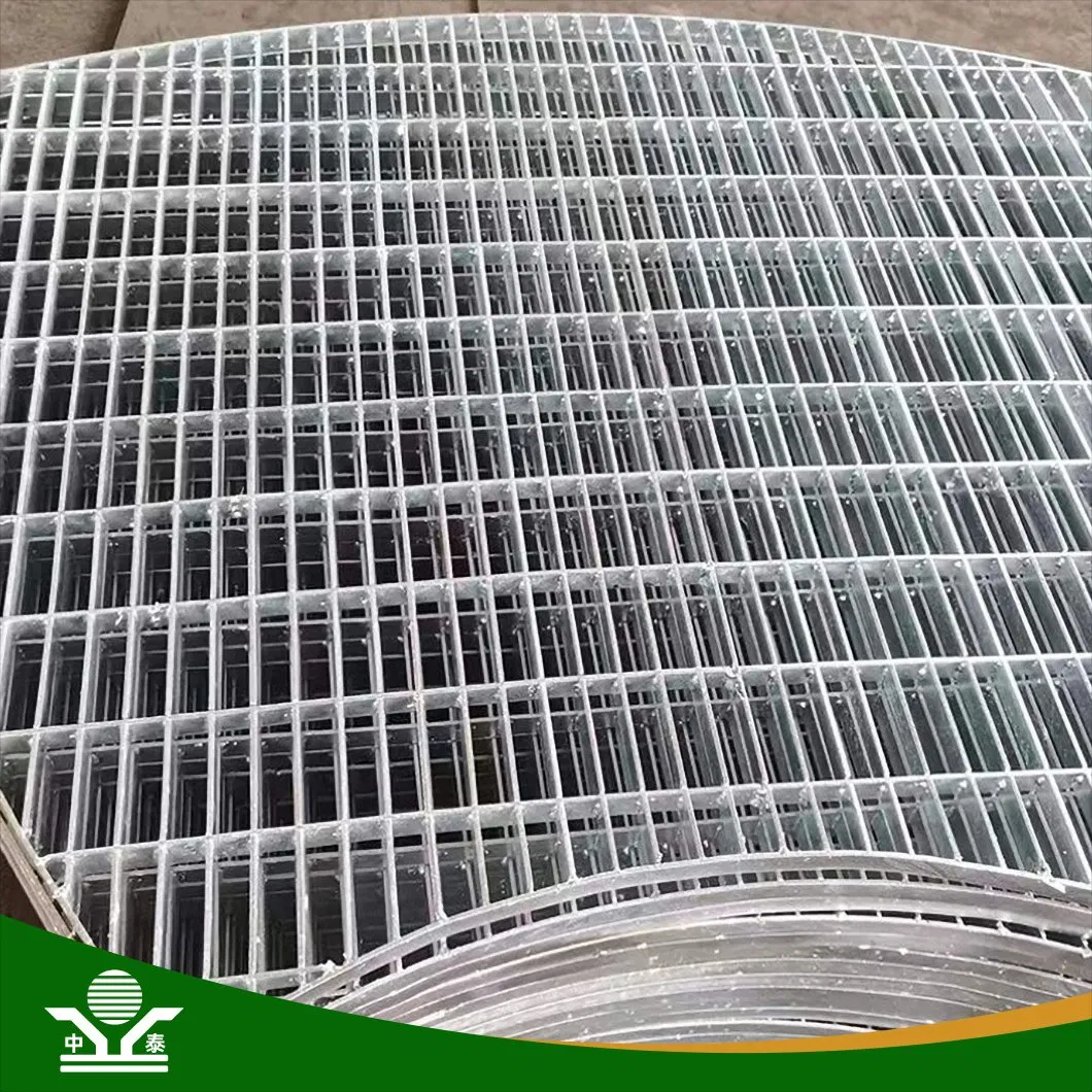 Zhongtai Square Shape 1" X 5/16" China Steel Drain Grates Suppliers Hdsgw22-02 Galvanized Mild Steel Grating Used for Industrial Truck