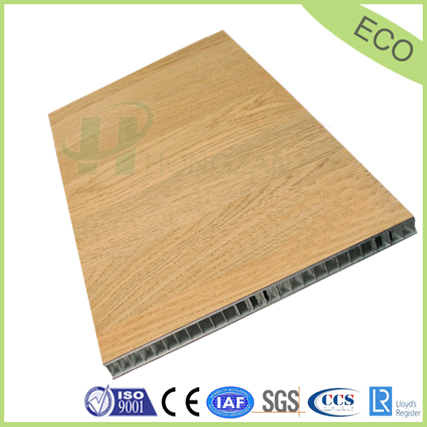 Lightweight Wood Grain Honeycomb Panel for Building Material