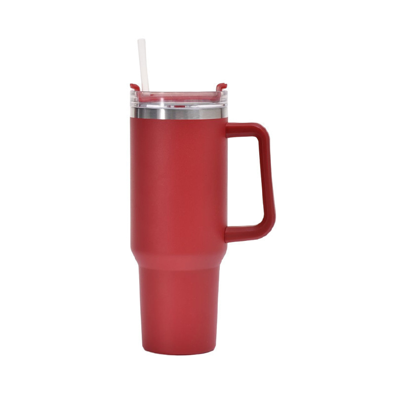 Wholesale Stainless Steel Tumbler with Lid and Straw 40oz Custom Printed Thermal Vacuum Insulated Travel Drink Cup