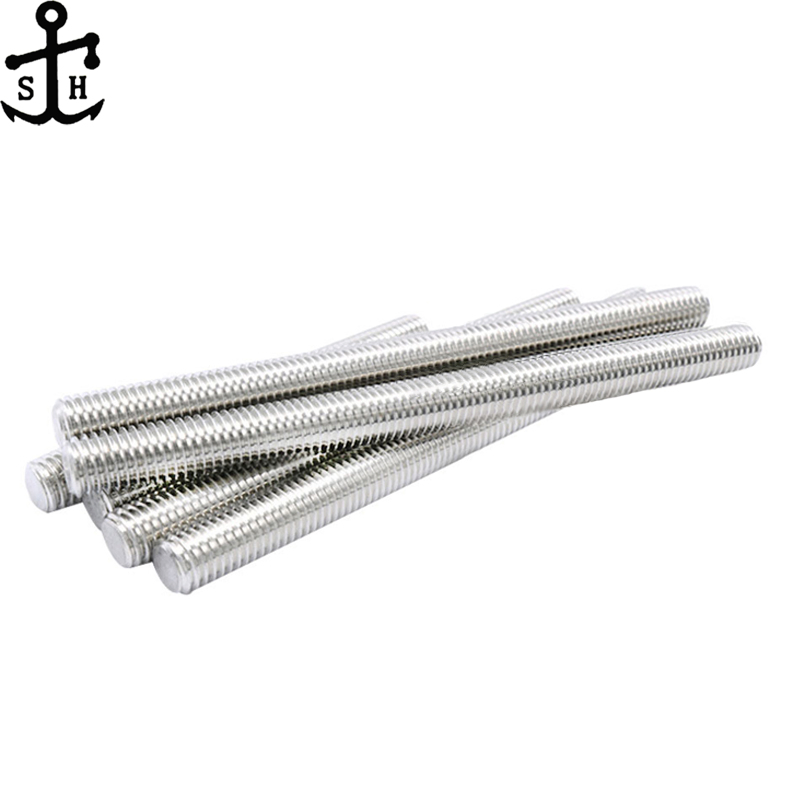High Tensile Fastener Galvanized Stainless Steel Nut Bolt Thread Rod