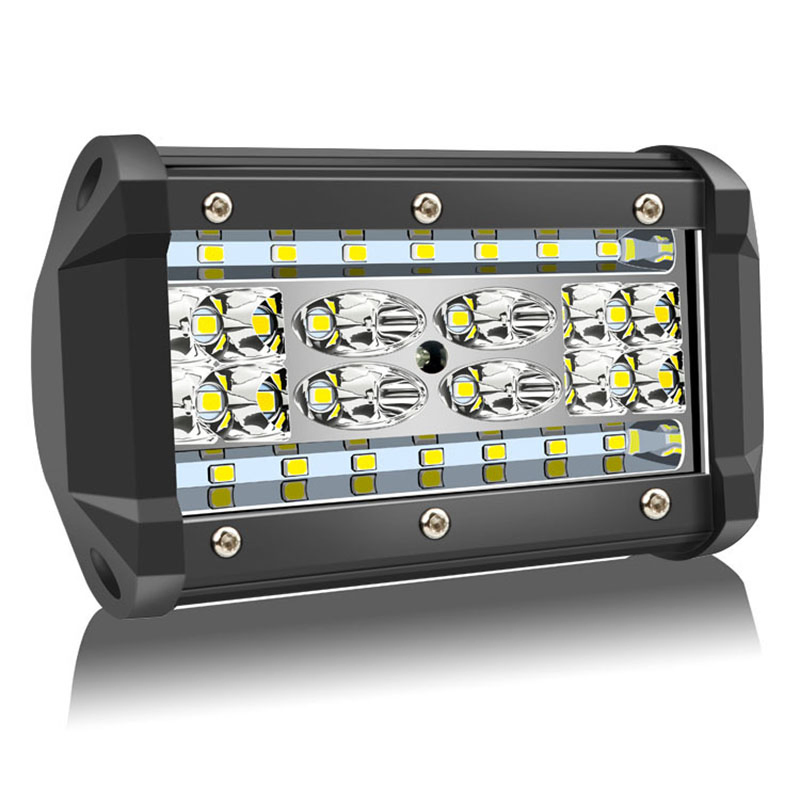 5-дюймовый светодиодный вспомогательный прожектор, 90 Вт, 4 ряда
