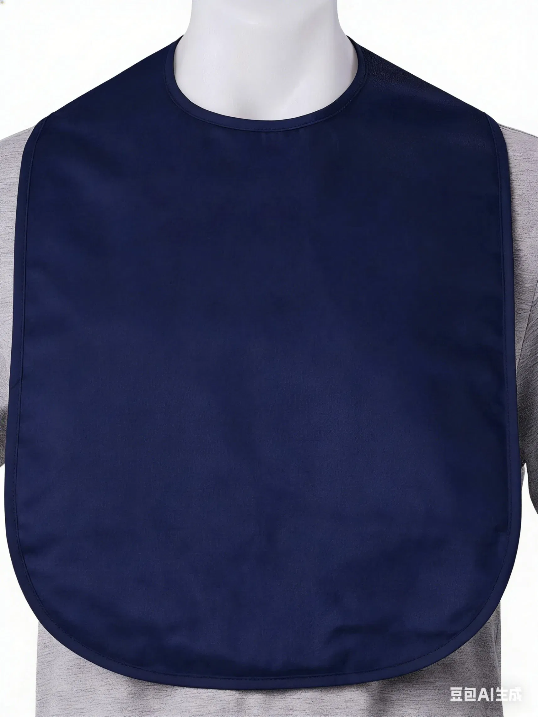 Cotton Elderly Adult Bib Printed Bibs Washable Adult Apron