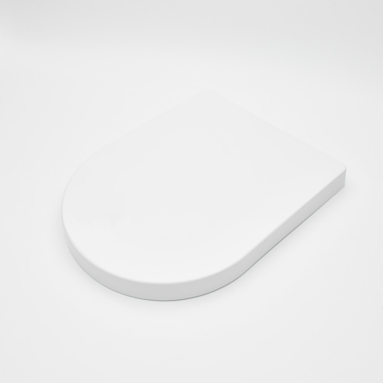 Sanipro Bathroom Accessories PP Material Wc Toilet Lid Durable Plastic Toilet Seat with Soft Close Cover