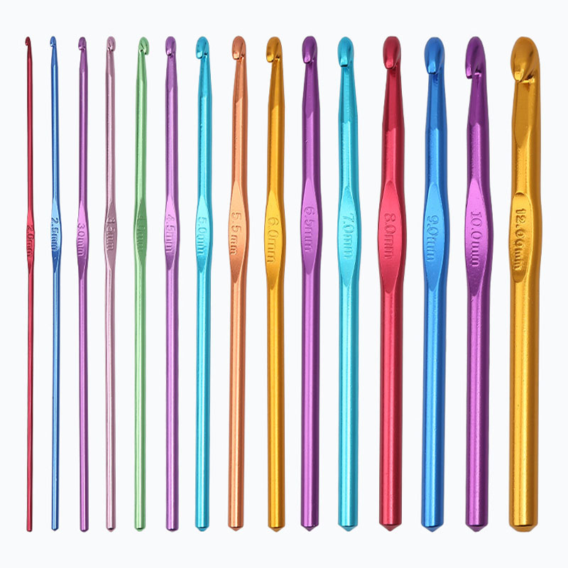 Color Alumina Single Head Crochet Knitting DIY Knitting Tool