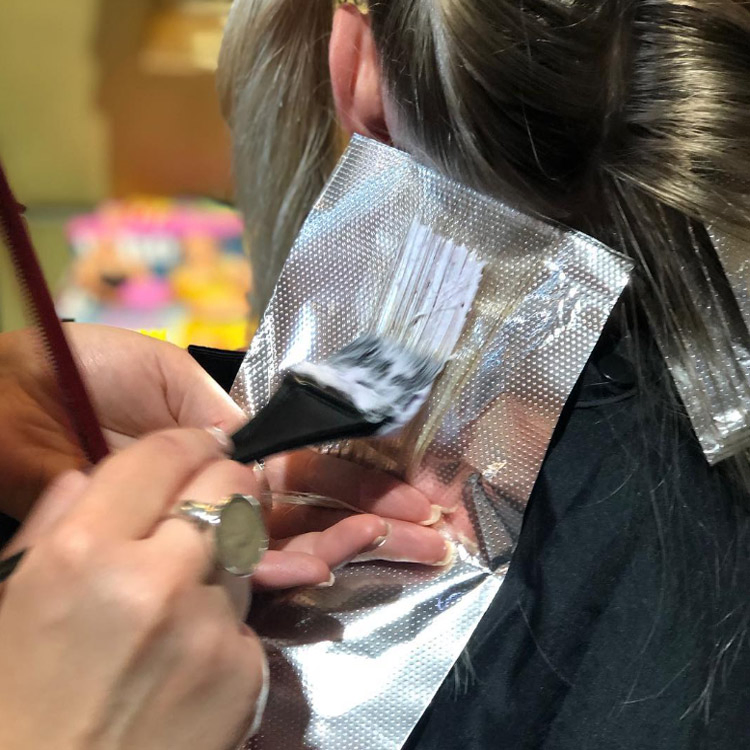 Фольга для мелирования и окрашивания волос Pop up