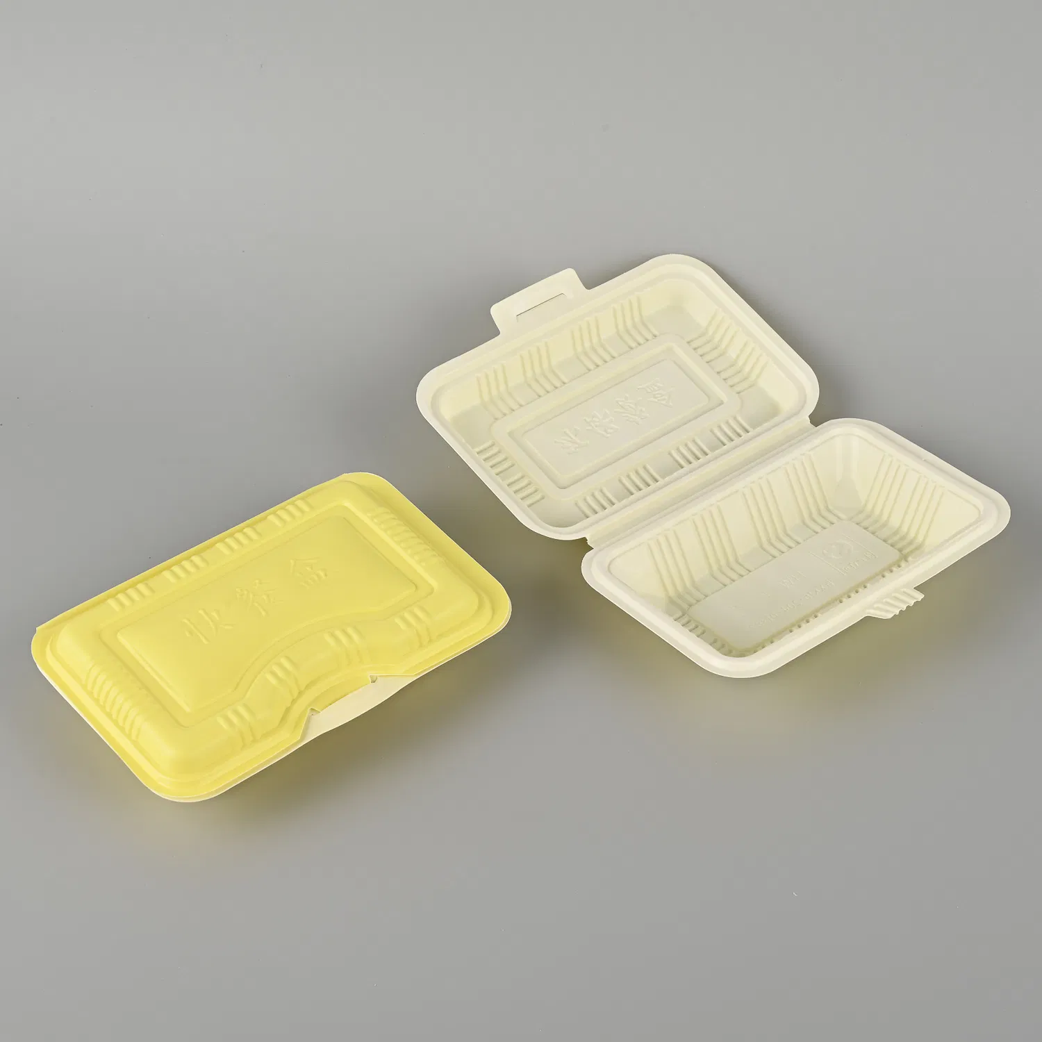 14*8.5*3 Biodegradable Wholesale Takeaway Clamshell Business Disposable Plastic Bento Packing Container