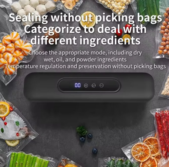 Автоматический вакуумный упаковщик для продуктов с дисплеем