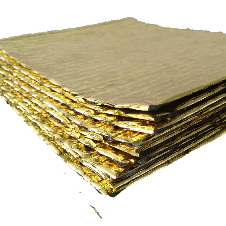 Hot Sale Silver Film Insulation Roof Woven Aluminium Foil Bubble Heat Insulation for Building Material