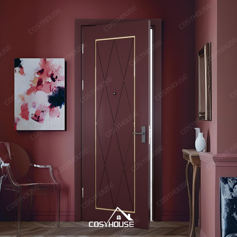 Elegant Fireproof Interior Wooden Door for Apartments & Hotels – 60 Minute Rated