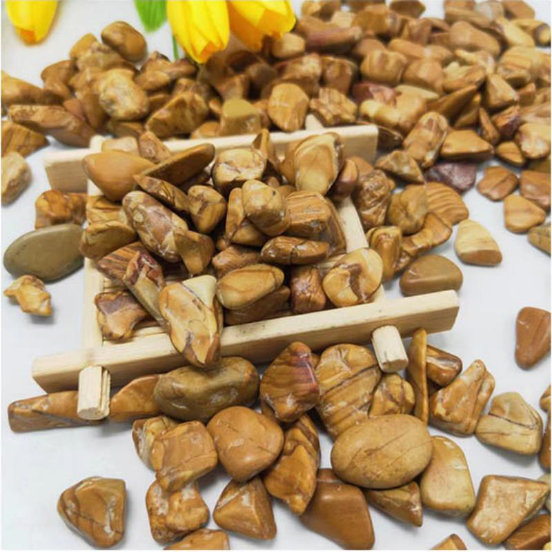 Outdoor Wood Color Grain Stone for Park Paving Commercial and School