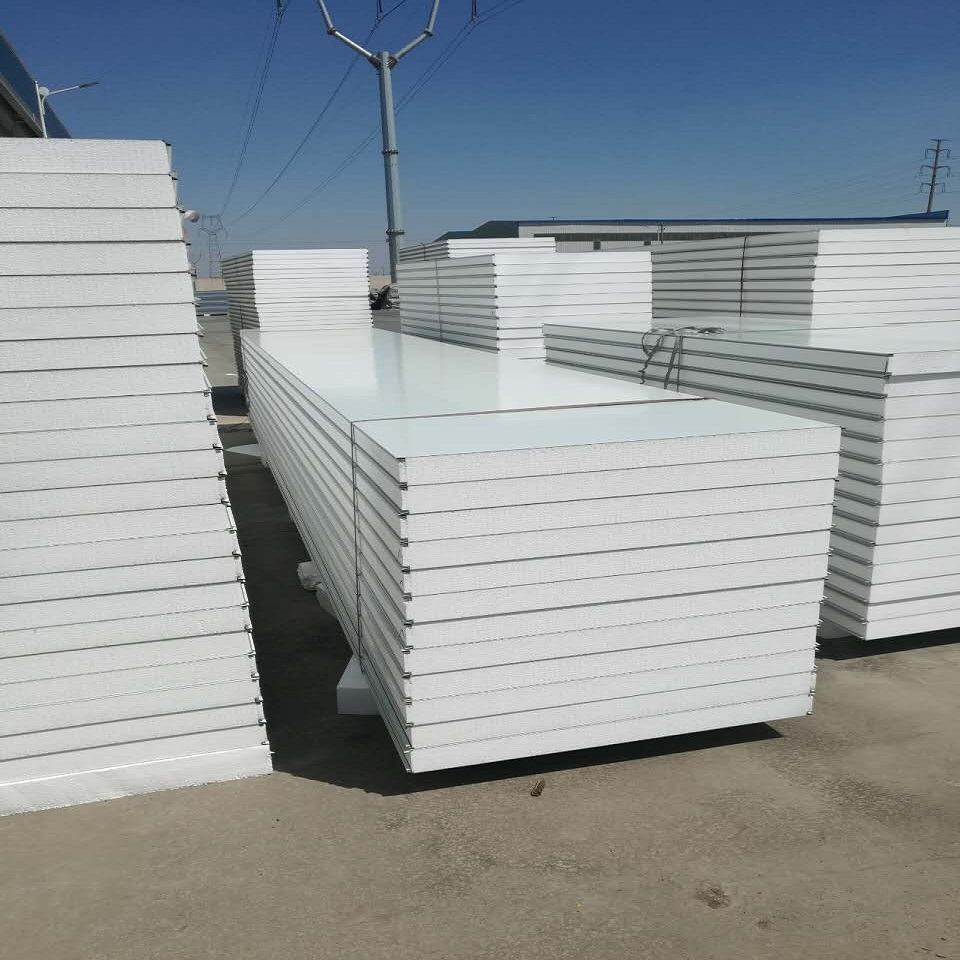 Light Weight Fireproof Structural Insulated Wall/Roof Polystyrene EPS Sandwich Panel for Prefab House/Factory/Warehouse