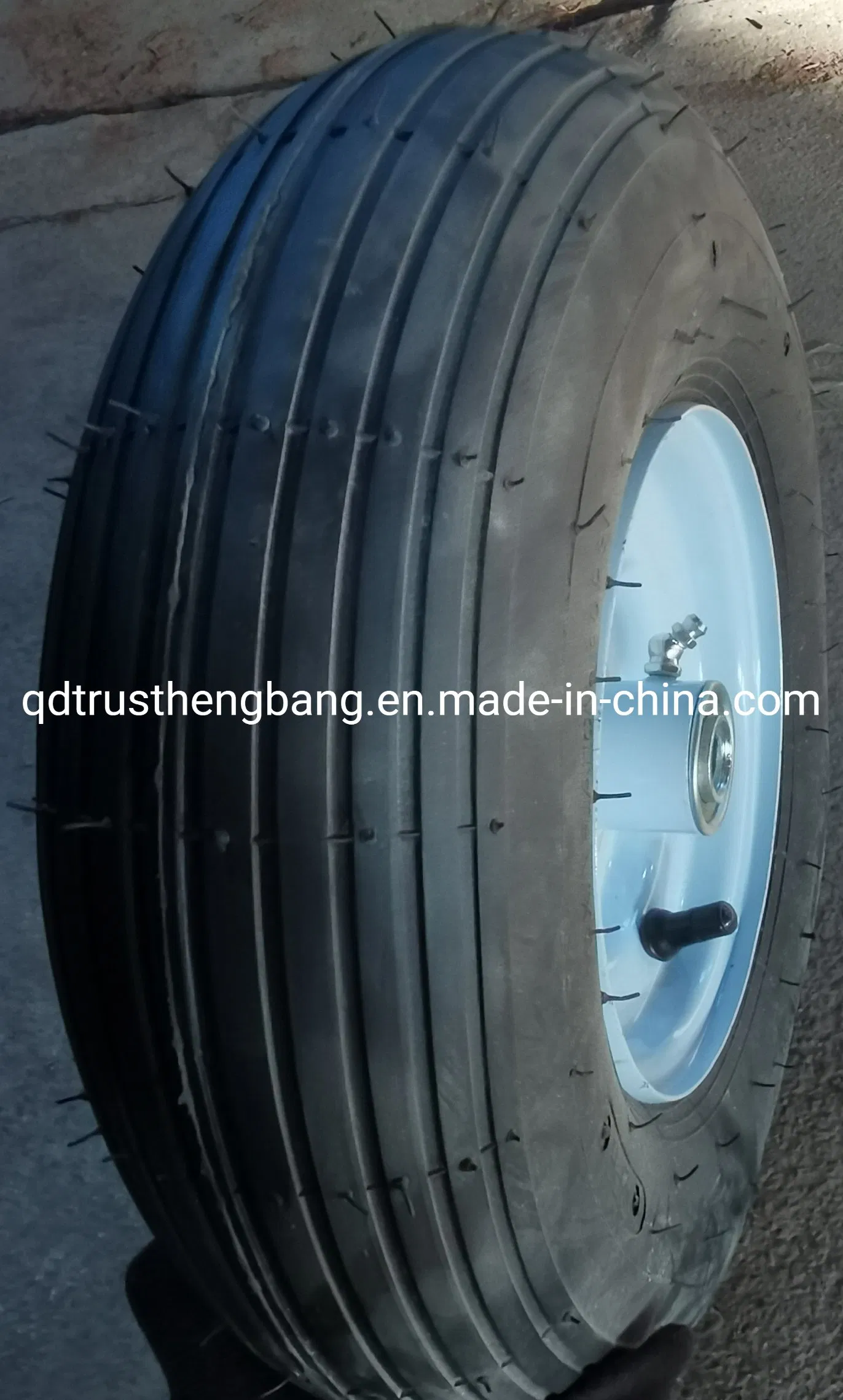 Heavy Duty Utility Replacement Tire Wheel for Wheelbarrow Garden Cart Trailer Wagon