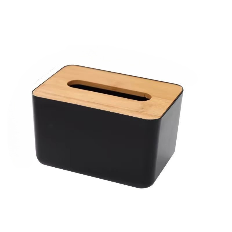 Home Office Premium Solid Wood Tissue Dispenser Tissue Box