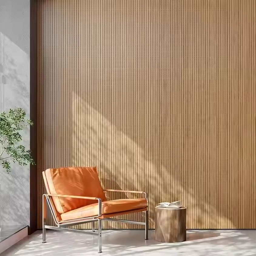 Bamboo Recording Studio Wall and Ceiling Sound Absorbing Acoustic Perforated Panel