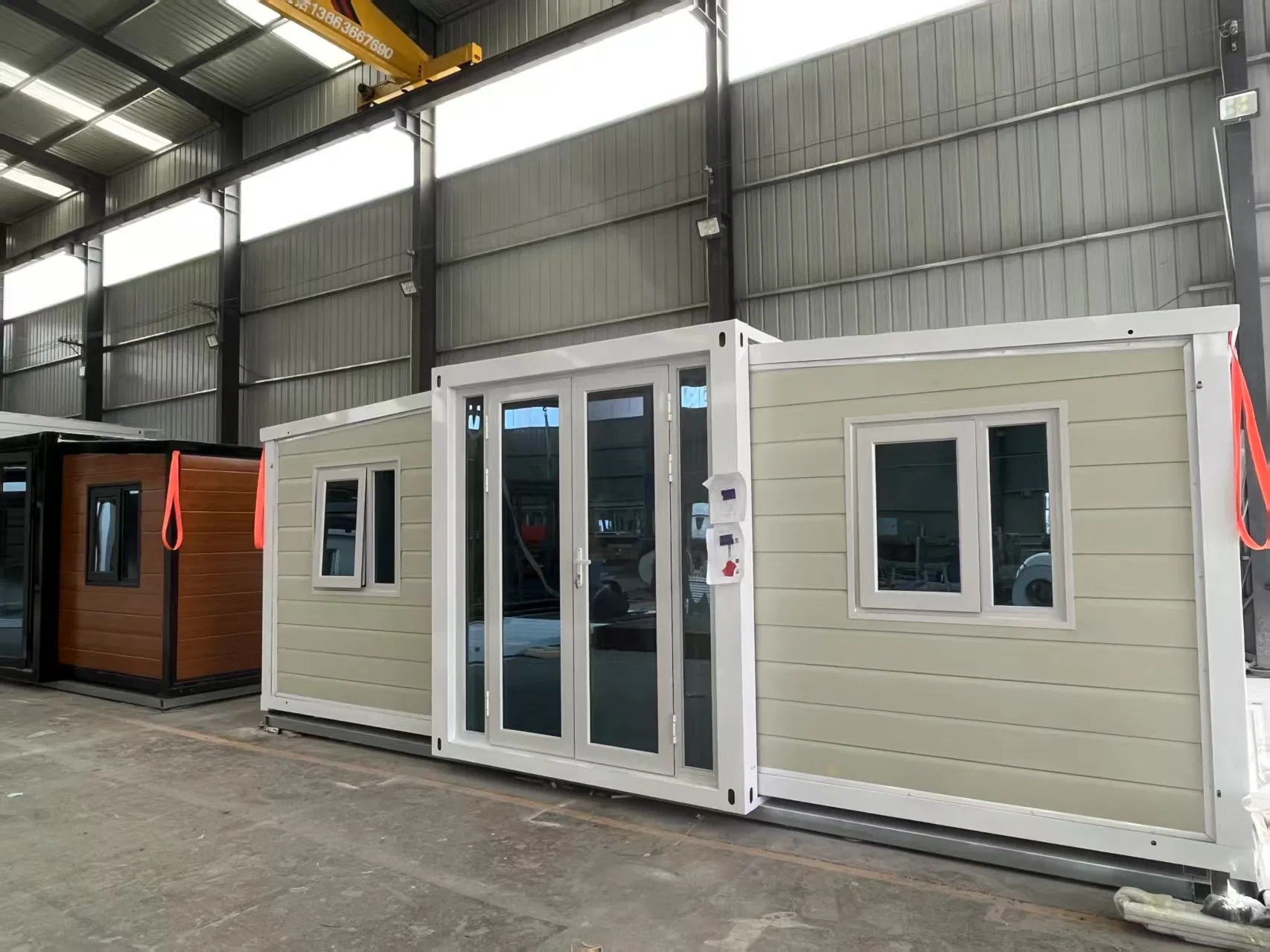 Модульный дом-контейнер 20FT с раскрывающимися стенами