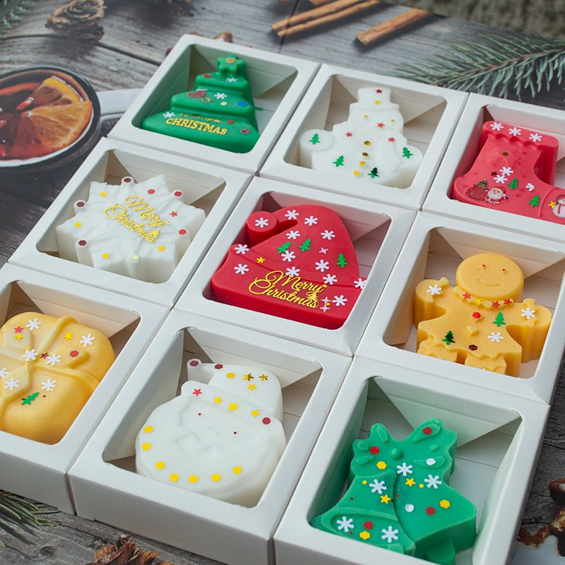 Christmas Home Decoration Handmade Soap Cute Souvenir Gift