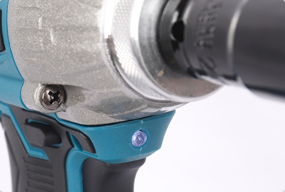 Factory Wholesale 600nm Brushless Cordless Electric Impact Wrench 2 Lithium Batteries