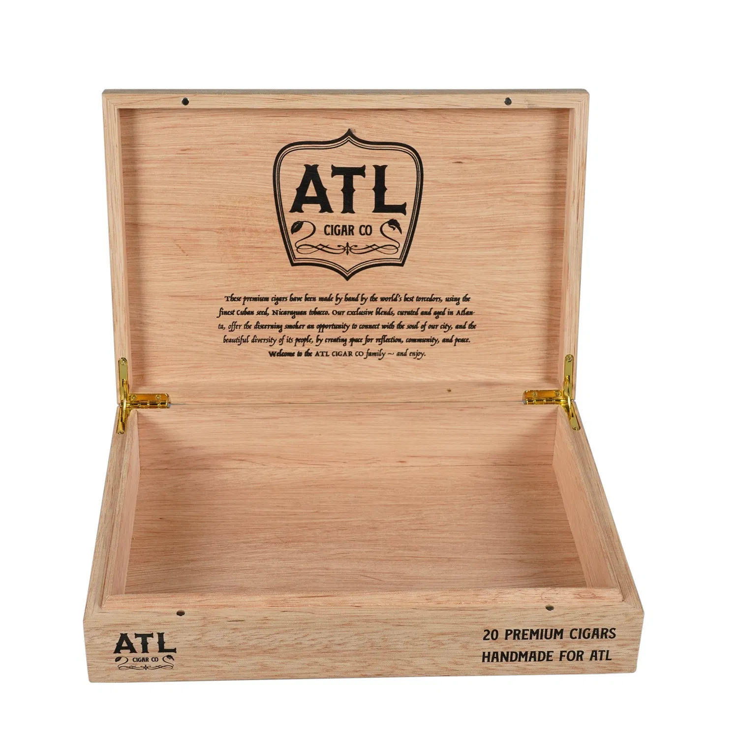 OEM Luxury Wooden Desktop Large Cigar Box Wholesale Humidor Cigar Cases/Humidors Cabinet