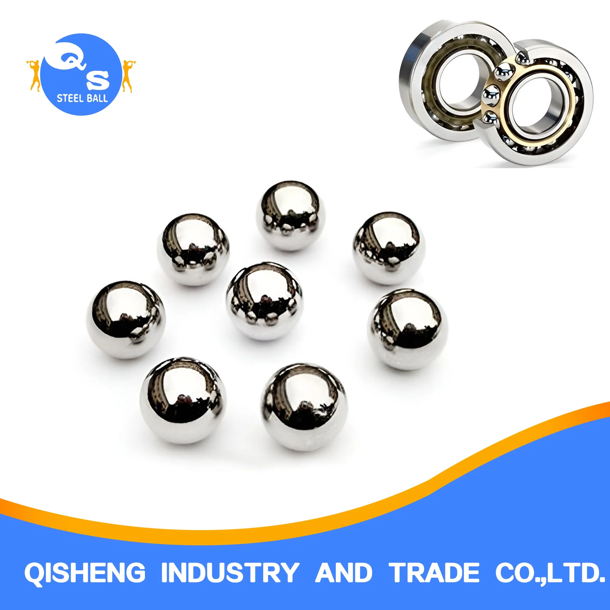 Carbon Steel Ball 5.556mm 7/32'' 5.953mm 15/64'' G100 for Dirt Bike Parts/Rolling Bearing Steel Ball