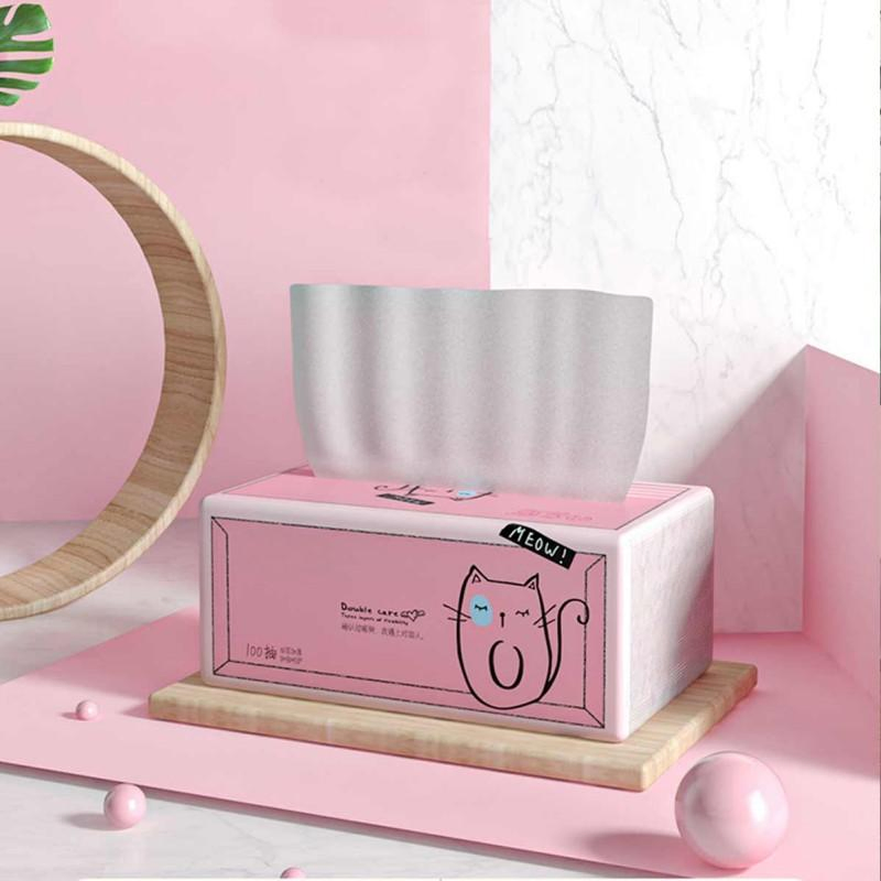 Hot Selling 3ply Customizable and Soft Virgin Wood Facial Tissue Paper