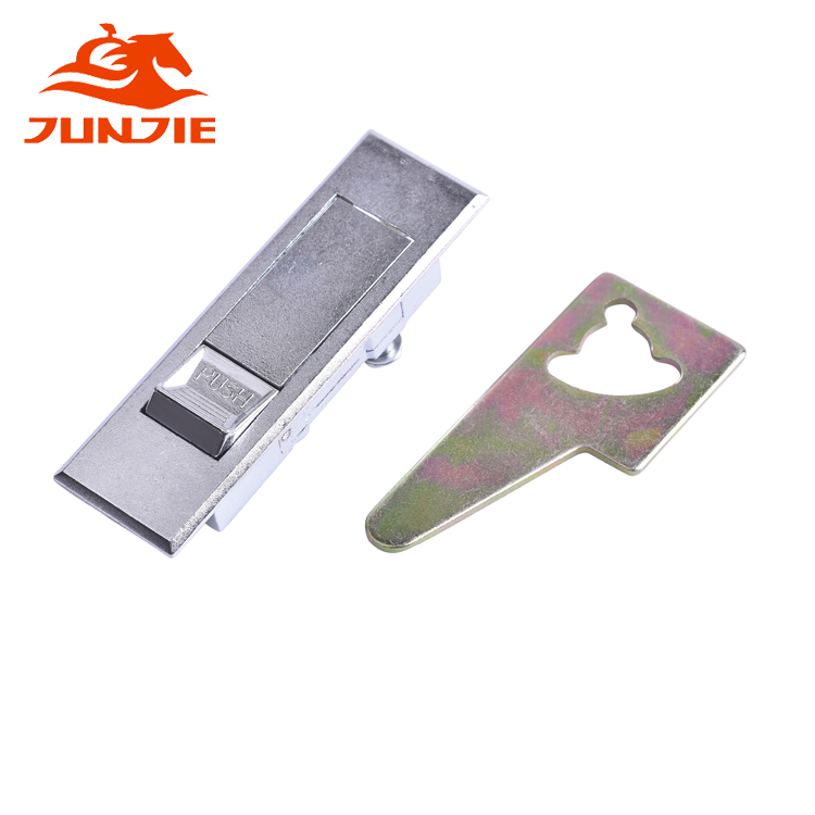 High Quality Hot Selling Swing Handle Flat Cabinet Toggle Lock Industrial Button Latch Electronic Door Toggle Lock J603-2