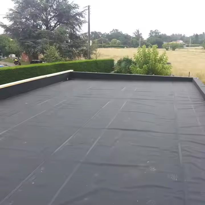 Waterproof Membrane EPDM Rubber Roofing Rolls Rubber Mat