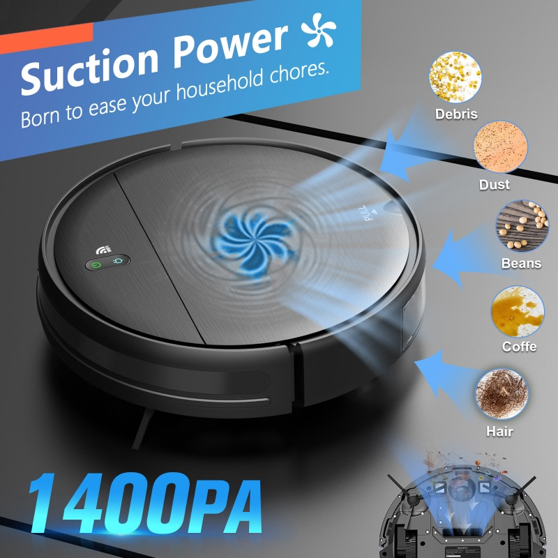 2025 New Arrivals Recharge OEM Vacuum Cleaner Smart Robot Cleaner