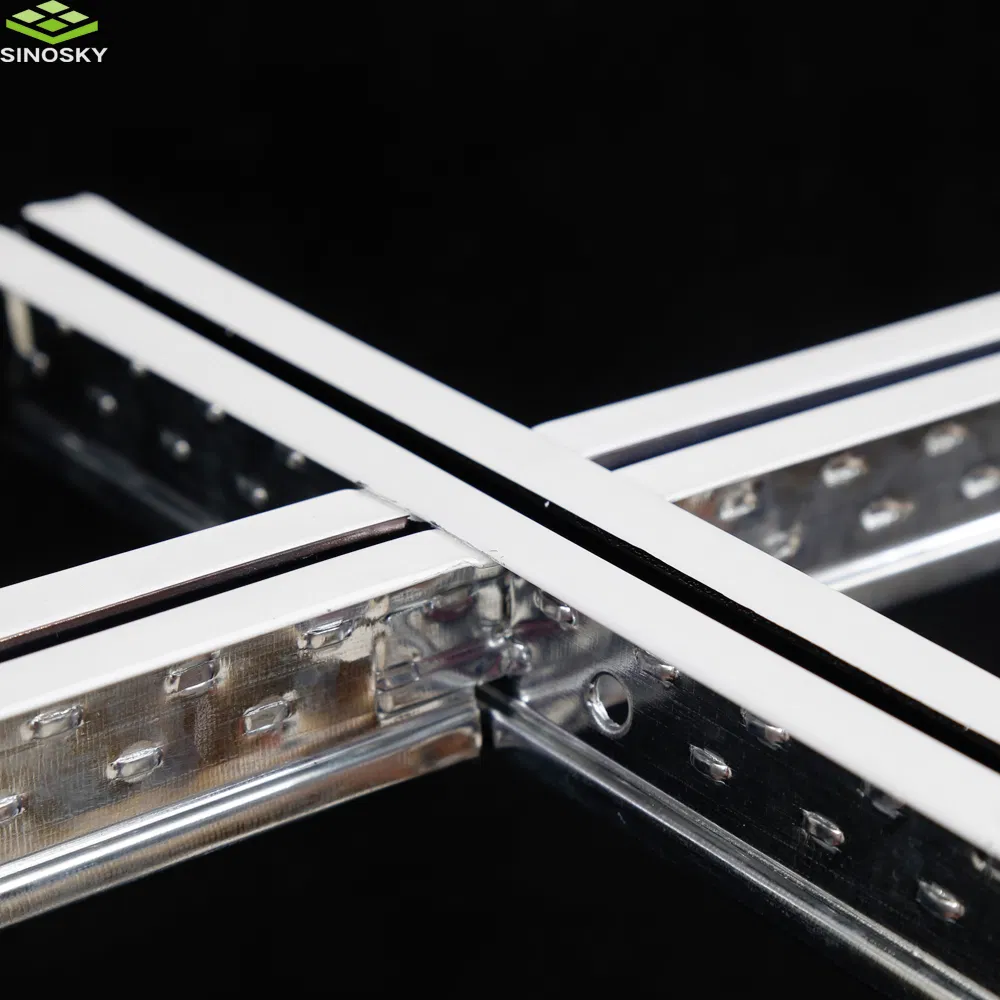 Ceiling Accessories T Grid for Ceiling 32/38*24*3600*0.26/0.3/0.35mm Can Be Customized