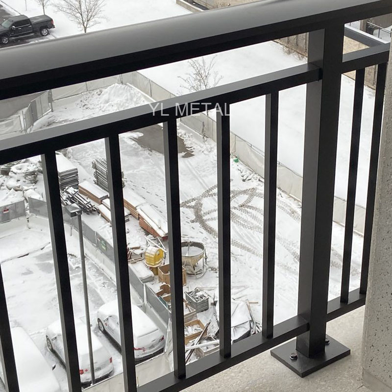 Y L Modern Style Terrace Fence House Deck Aluminum Staircase Balustrades Stair Balcony Railing