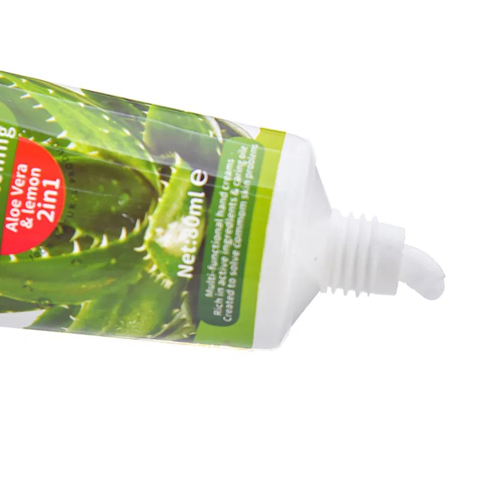 Liru Wholesale Fragrance Aloe Vera Whitening Hand Cream Anti-Wrinkle Nourishing Lotion 80ml