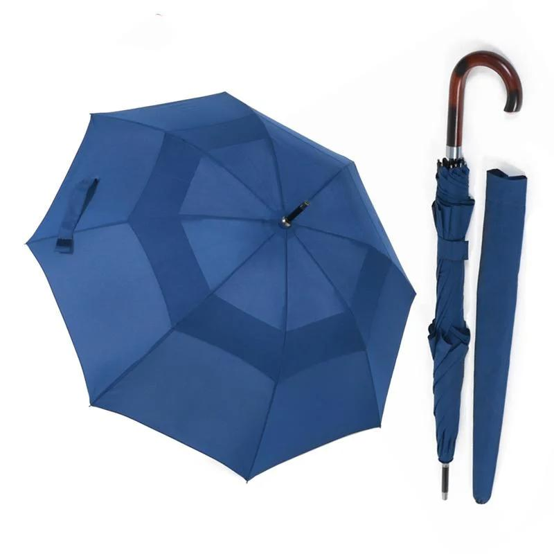 Зонт прямой 30' ветрозащитный, большой, для отелей