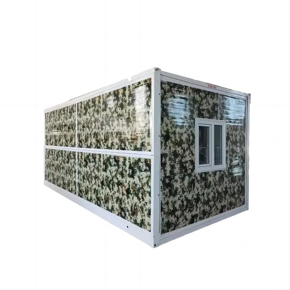Waterproof, Fireproof. CE Approved Tesite Prefabricated Building Tiny House Folding Container