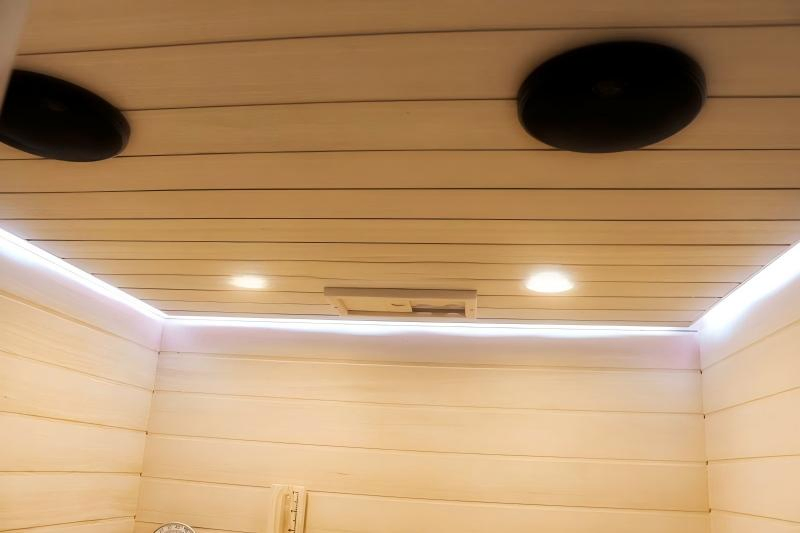 Канадская сауна из хемлока на 2 человек