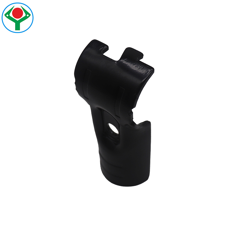 Ysp-1 Most Popular Black Metal Single Joint Standard Tee Joint with 4 Striations