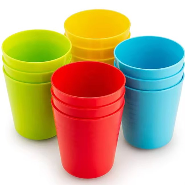 BPA Free Water Bottle Reusable Plastic Juice Cup for Children