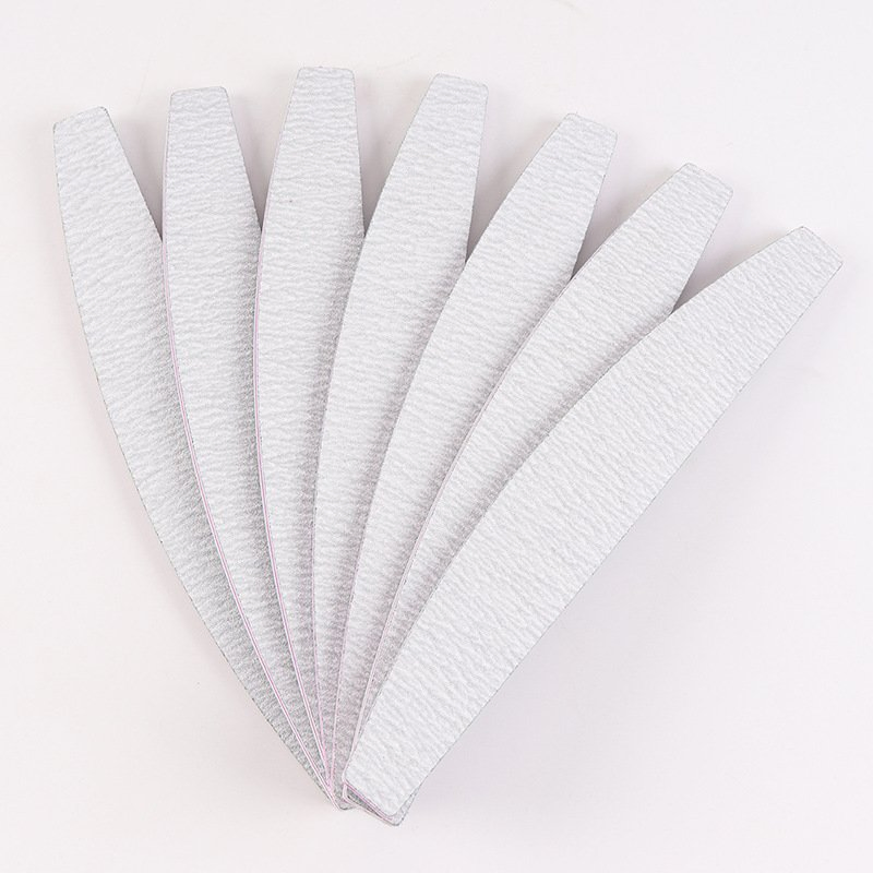 Professional Custom Double Side Disposable Nail File 100/180 Sandpaper Nail File