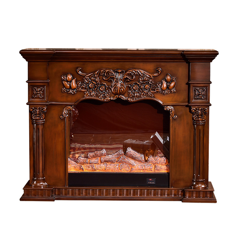 High Quality Solid Wood Fireplace Mantel Surround Wooden Fireplace Shelf