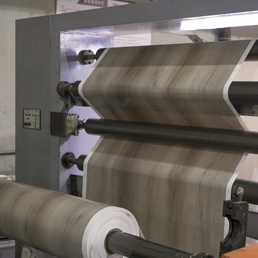 Spc Flooring Raw Material PVC Decor Film Vinyl Flooring Color Film