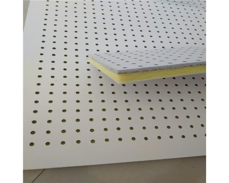 Fireproof Acoustic Soundproof Fiberglass Ceiling Board
