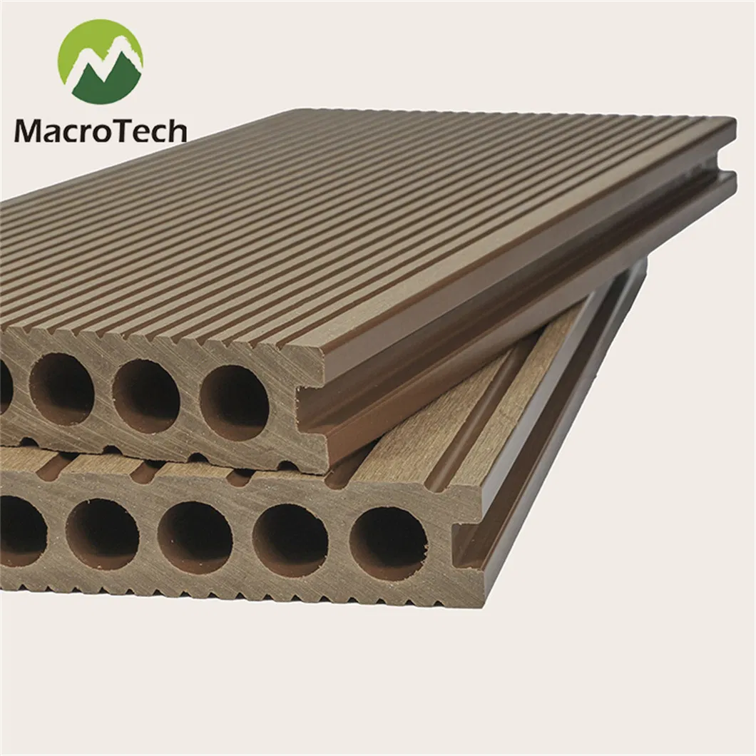 High Density Exterior Anti-UV Long Life Pool Decking Wood Plastic Terrace Flooring