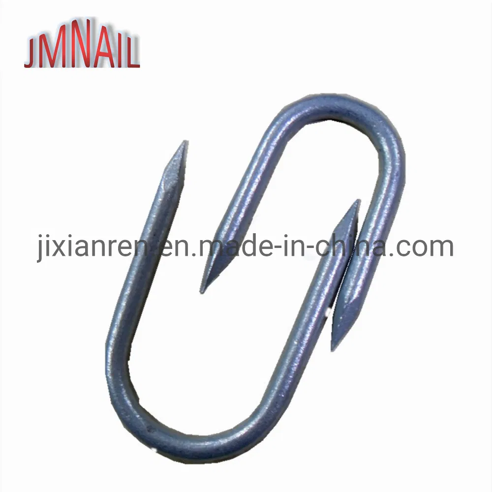 1-1/4"Xbwg9 Hot Dipped Galvanized U Type Nail