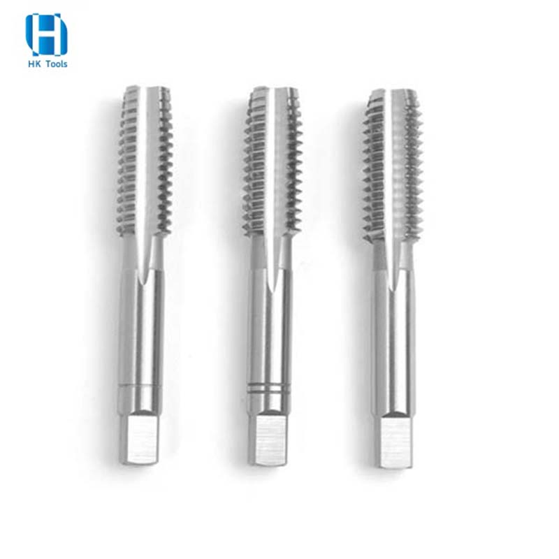 Метчики ручные DIN352 HSS, набор 3 шт, метрические