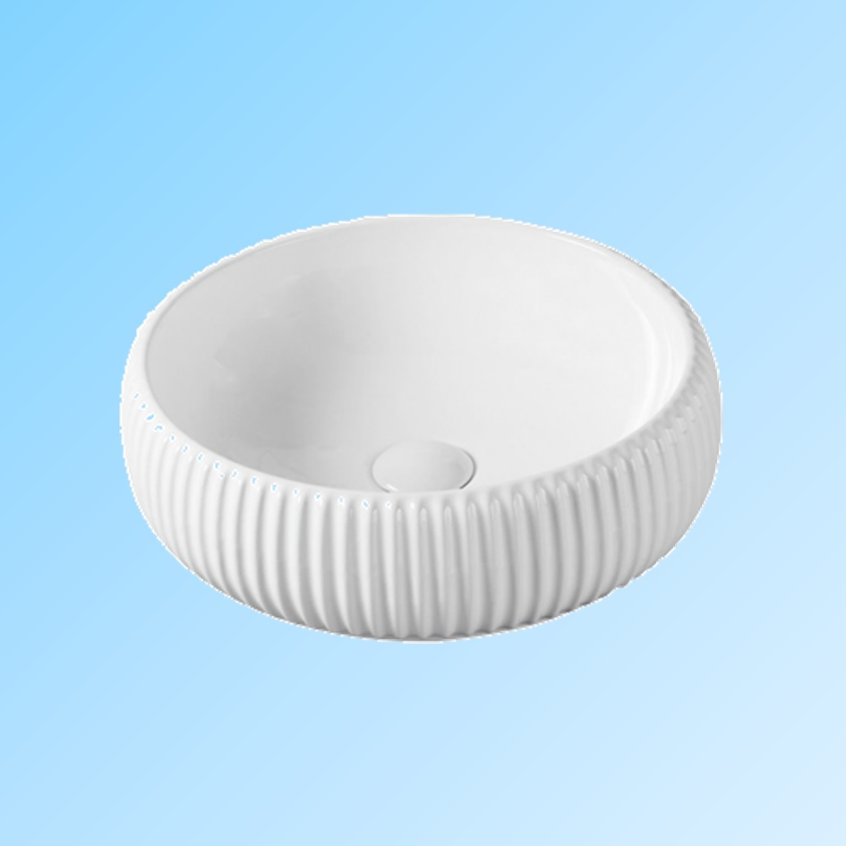 Современная раковина для ванной белая керамическая