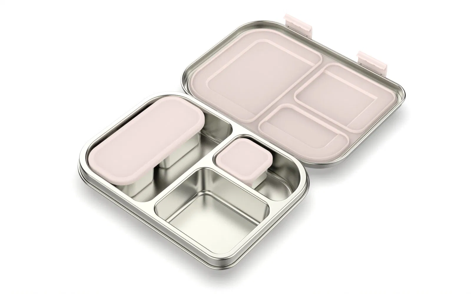 Aohea Premium Quality Stainless Steel Lunch Box with Custom Logobpa - Freemultiple Compartmentsleak - Proof Lidmade in Chinadirect From Certified Manufacturer