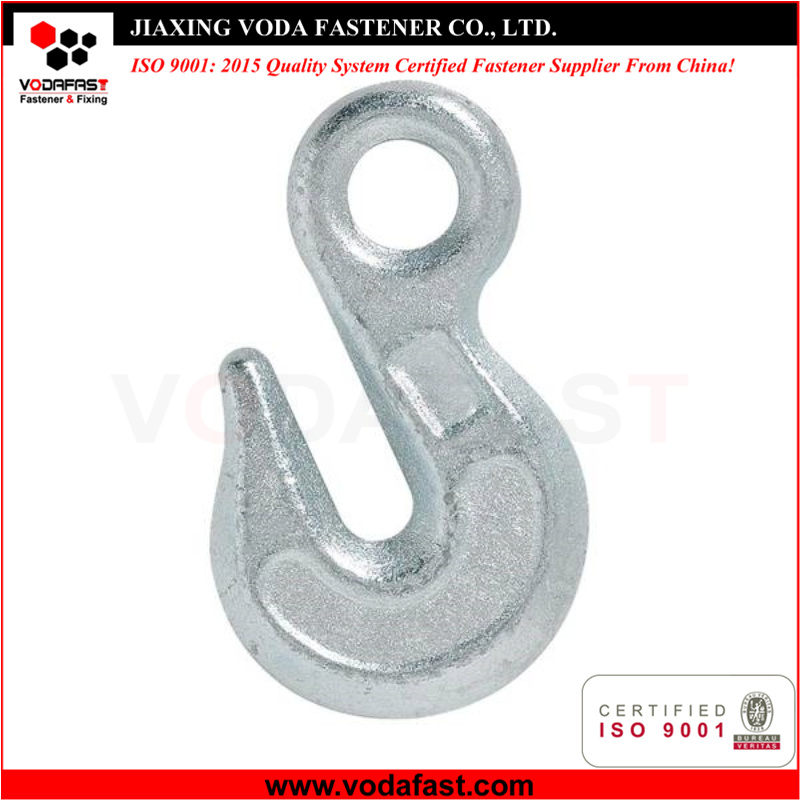 Us Type Eye Grab Hook Zinc Plated