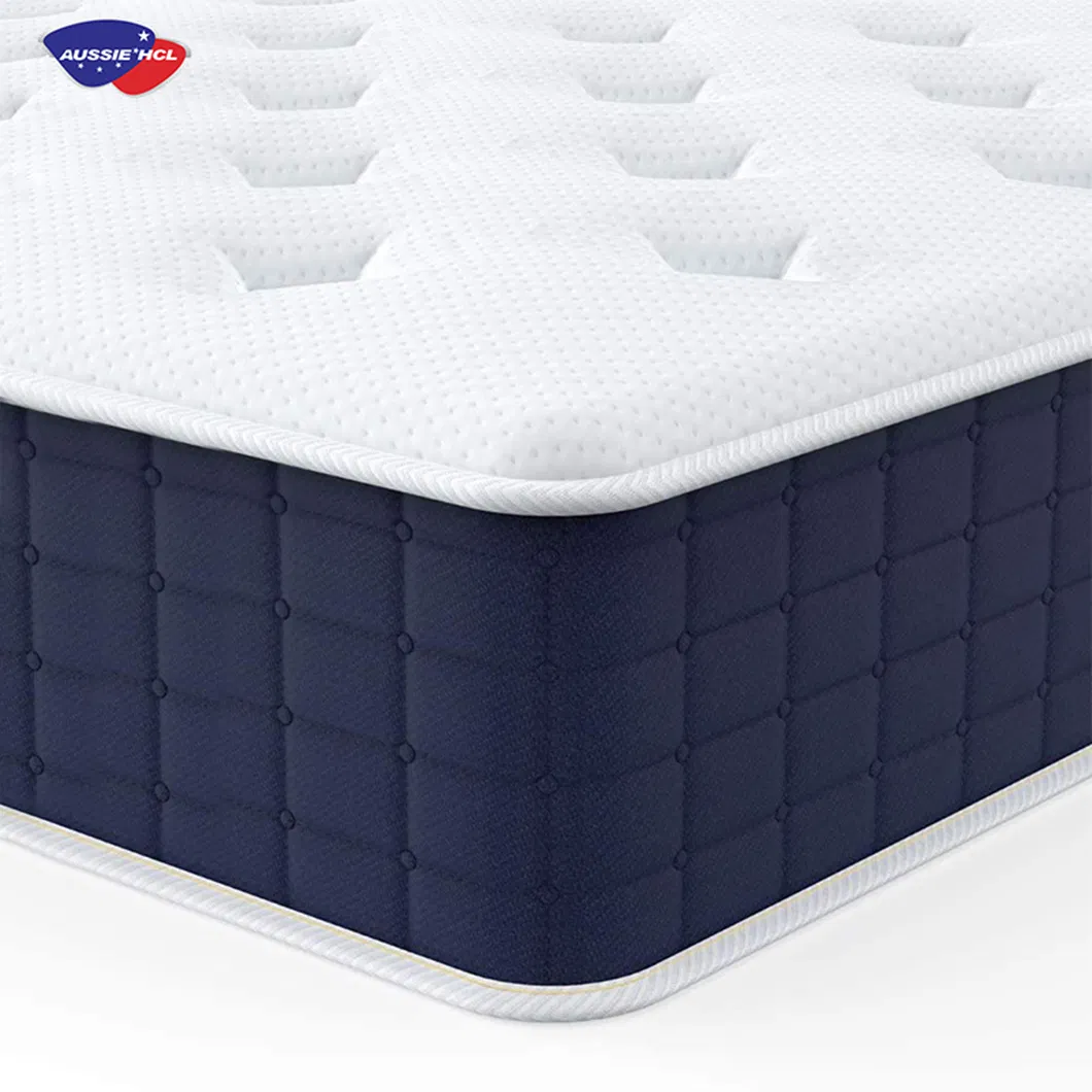 Aussie HCl Anti-Stress Mattress 160X200 Cm Pocket Spring Memory Foam Multilayer Composition Ergonomic 7 Comfort Zones Mattresses