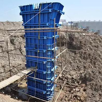 Premium Hydraulic Concrete Formwork for High-Speed Rail Piers Steel Formwork Manufacturer