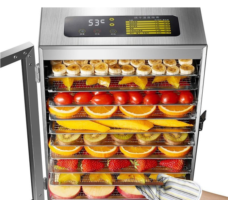 Electric Meat Jerky Small Home Fruit Vegetable 12tray Food Dehydrator