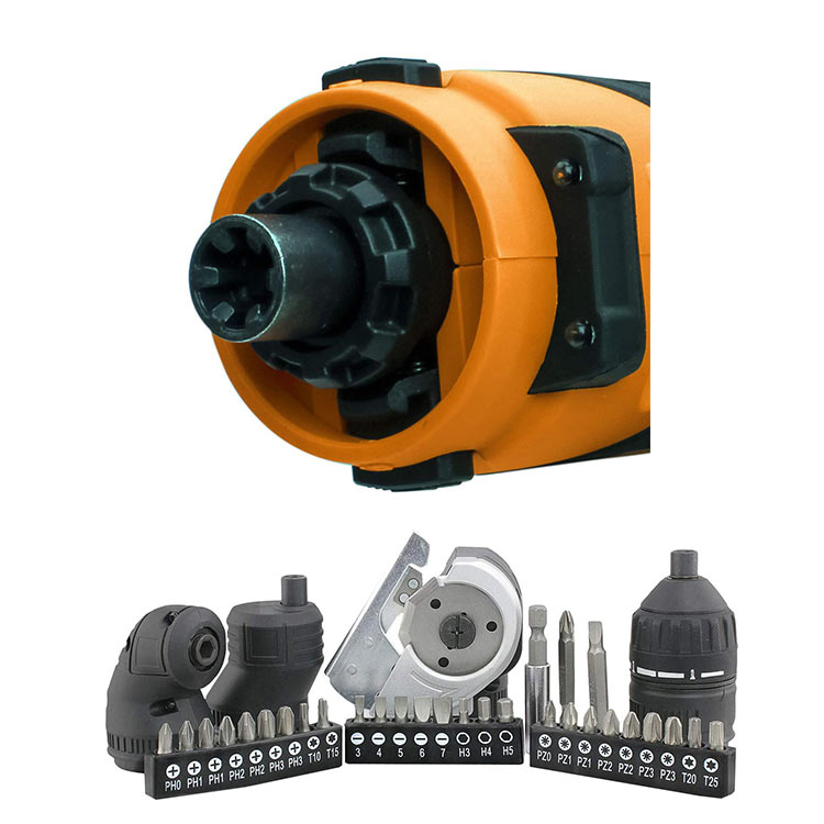 4V Mini Cordless Screwdriver Set Optical Screwdriver Set